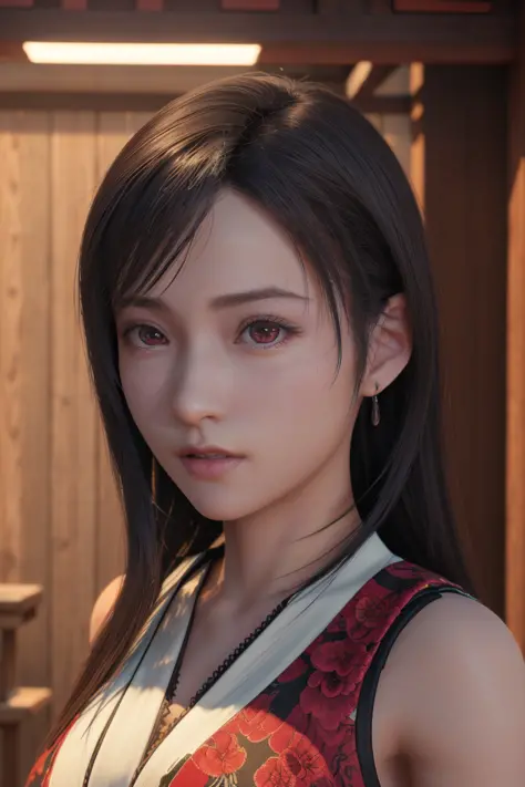 <lora:tifaMeenow_tifaV2:0.75>, (photorealistic:1.4),best quality,realistic, masterpiece, an extremely delicate and beautiful, CG,extremely detailed ,highres, extremely detailed,
1girl, tifa_lockhart,beautiful detailed girl,full body, realistic,japanese clo...