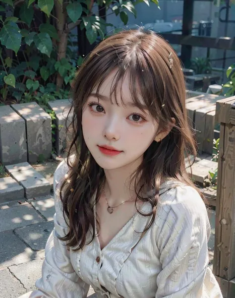 8k,(RAW photo),(best quality), (photo-realistic:1.4),realistic skin texture 1girl,Cute,Double eyelid,bangs,full body,petite,Thin leg,(Slender figure),slim,smile,headgear,earrings,necklace,looking at looking at viewer,face focus,depth of field,club ,(Bust U...