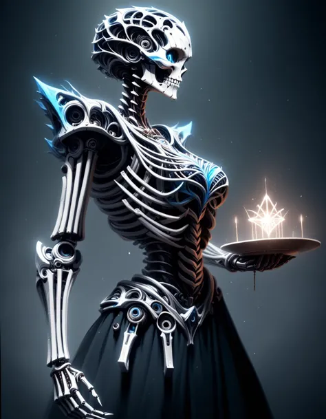 sexy ~*~aesthetic~*~,score_9,score_8_up,score_7_up,score_6_up,score_5_up,score_4_up,rating_safe,Gothic style female android mechanical skeleton made of keys scales,pitch black dark background,[giant teacup:woman:8],abstract,[muted colors:vivid colors:8],sharp,tiltshift,hyperdetailed,maximum fidelity,quality,cinematic,subsurface scattering,maximal attention to correctness and detail,epic,magnificent,wondrous,<lora:DeverScalesXL:0.9>,dvrscls,<lora:ral-frctlgmtry-sdxl:0.8>,ral-frctlgmtry,. Dark,