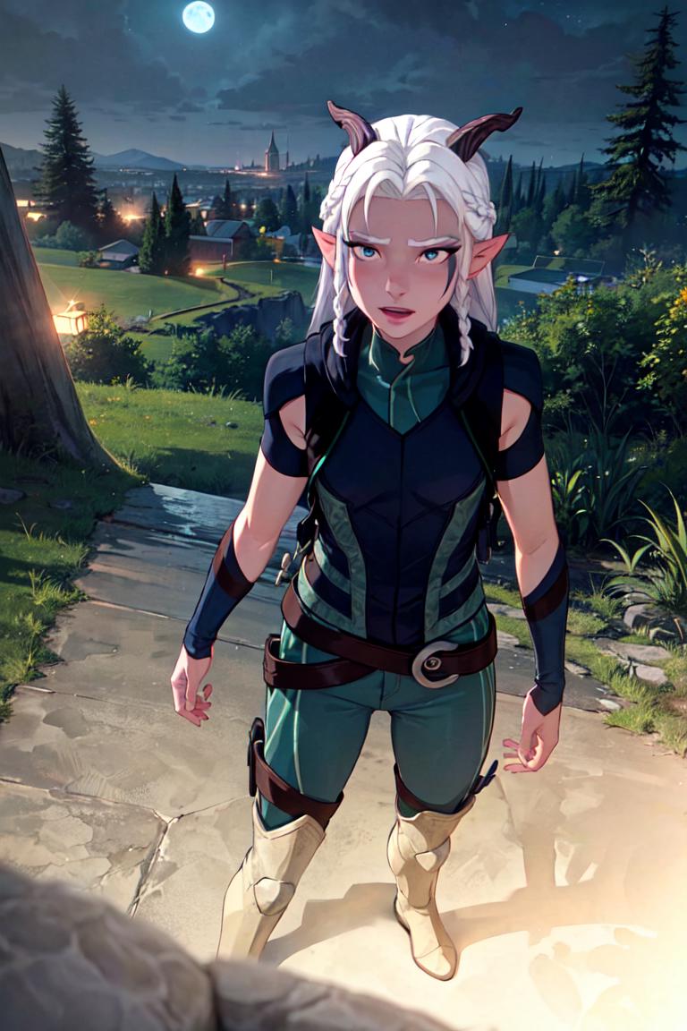 Rayla | The Dragon Prince - SeaArt AI Model