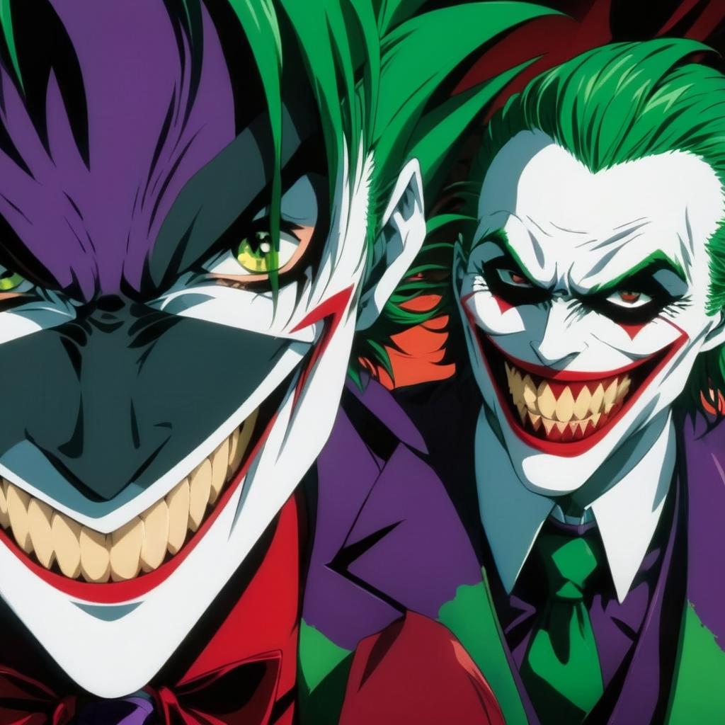 Batman animated wallpapers joker and joker joker joker - SeaArt AI