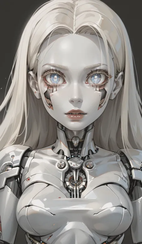 1girl, (long platinum blonde hair), (white skin), <lora:concept_ctrobotv23:0.7> mechanical_parts, android, digital-eyes, blue ey...