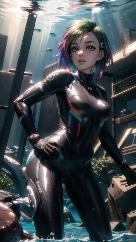 Judy Alvarez from Cyberpunk 2077