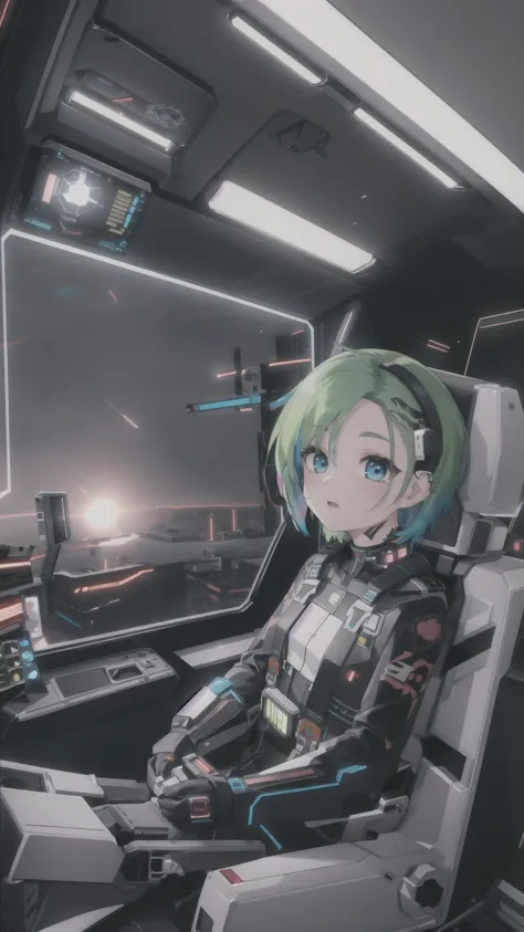 <lora:CyberJudy:0.7> CyberJudy, 1girl, rainbow hair, green hair, tattoo, cute face, BREAK, <lora:mscockpit-000005:0.4> Mscockpit, cockpit, masterpiece, best quality, extremely detailed, highly quality, 4k, sharp focus, professional, sharp focus, award winning, cinematic lighting, octane render, unreal engine, volumetrics dtx, Wallpaper,