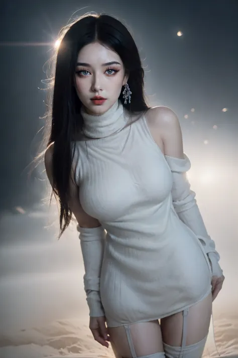 绪儿-带妆容脸模Face model with makeup