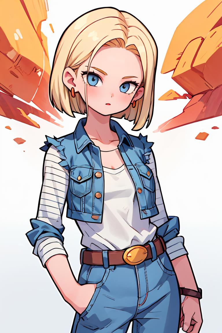 Android 18 (Dragon Ball) - SeaArt AI Model