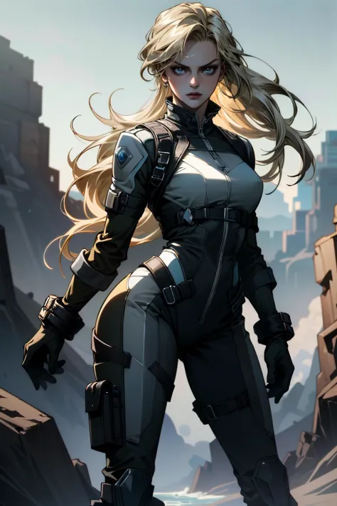 ((ultra detailed, masterpiece, absurdres))
 <lora:MKCassie:0.8>
MKCassie, 1girl, looking at viewer, long hair, blonde hair, as the cover model for a fashion magazine, fierce pose, wearing a bold and edgy outfit