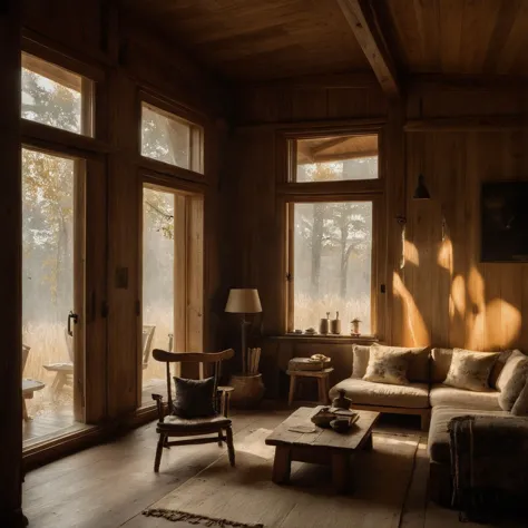 arafed living room with a couch