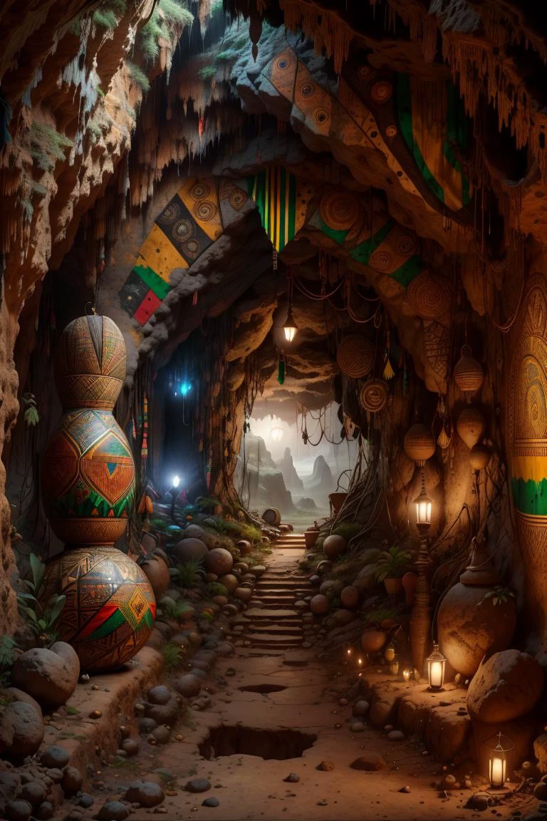 bhmstyle, cave, african colors