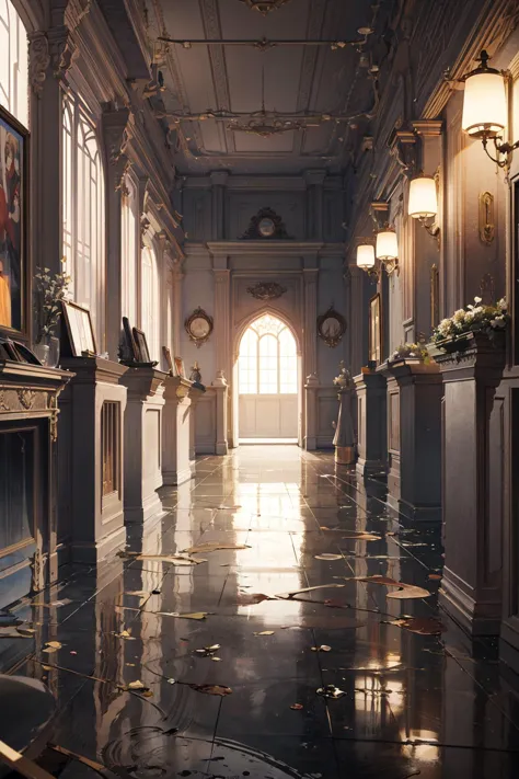 ((masterpiece)), (best quality), official art, extremely detailed cg, unity 8k wallpaper, ultra detailed, 
room, luxury, 
umbrel...