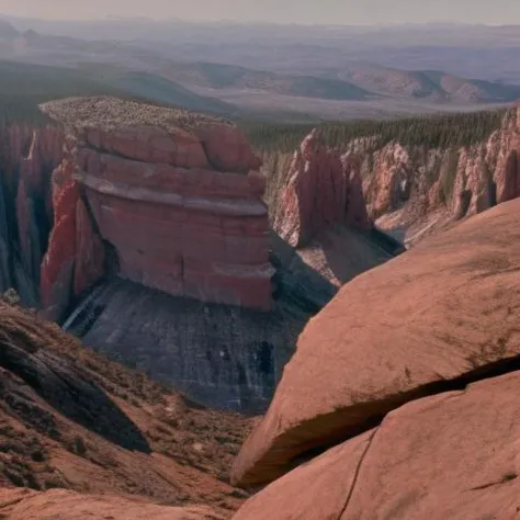 utah, red rocks, plateau, (lotr_background:0.2)