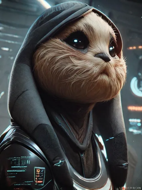 a close up of a cat wearing a hoodie and a helmet