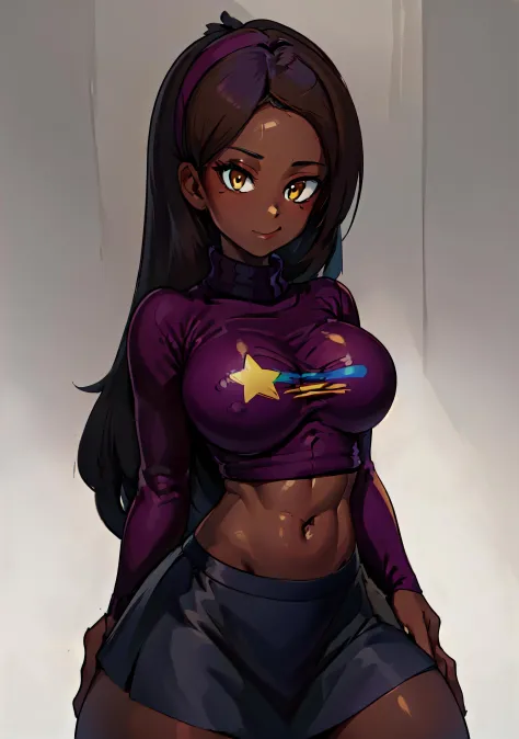 Black Anime Girl