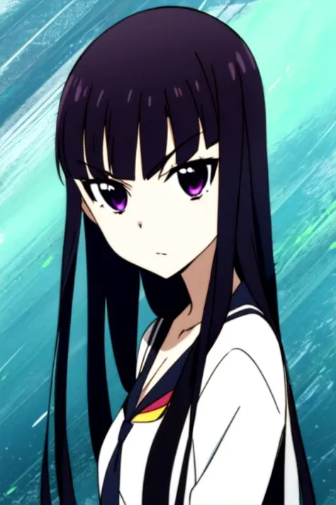 masterpiece, best quality, sketch, 1girl, <lora:ririchiyo_shirakiin:0.70>, ririchiyo_shirakiin, black hair, purple eyes, solo, l...