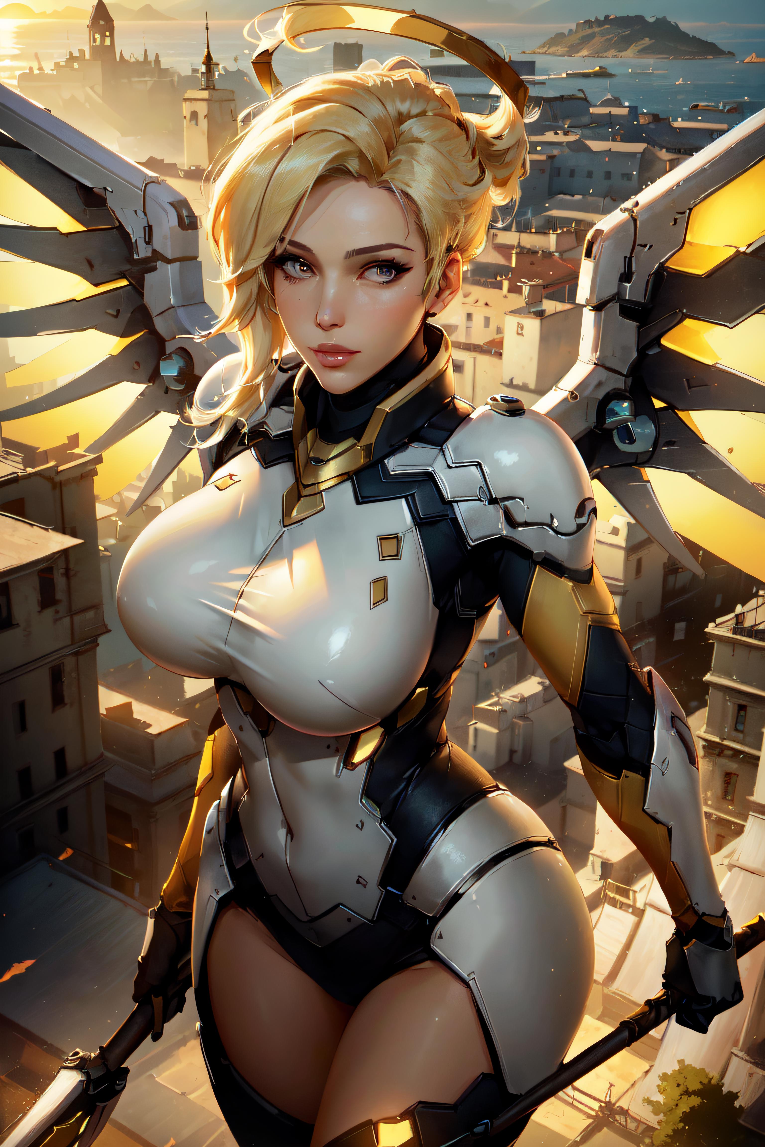 Not so Perfect - Mercy from Overwatch - SeaArt AI Model