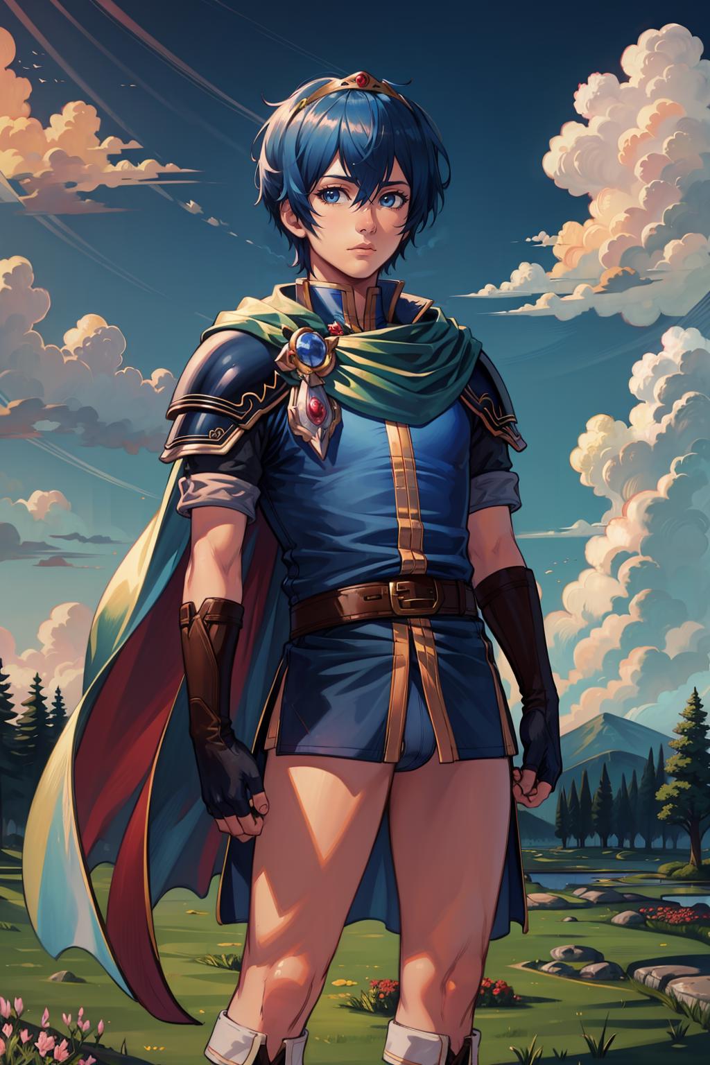 Marth (Fire Emblem: Shadow Dragon) LoRA - SeaArt AI модель