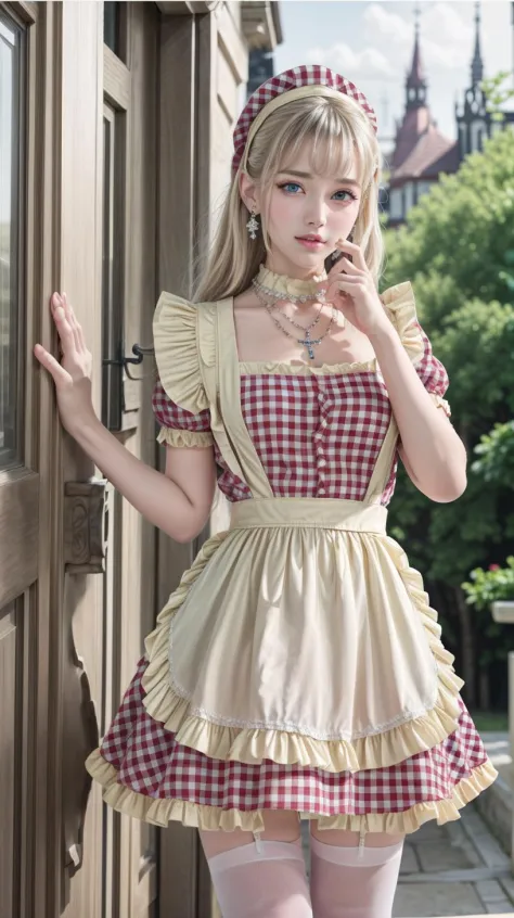 Japanese maid dress v8