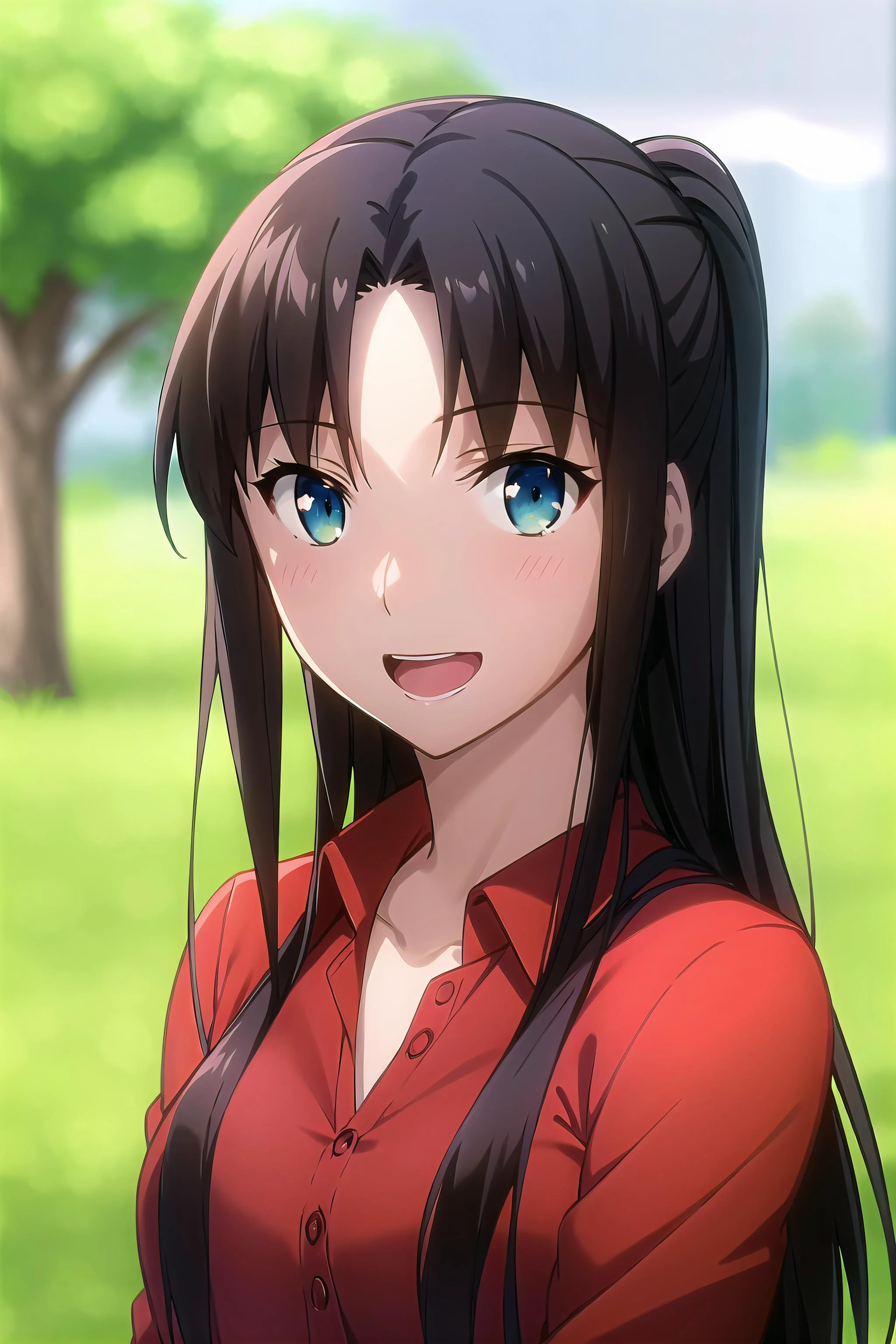 Tohsaka Rin (University ver.) | Fate/stay night: Unlimited Blade Works -  SeaArt AI модель