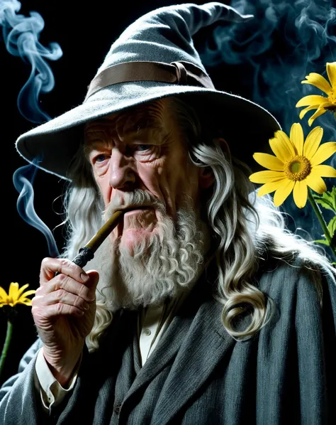 gandalf smoking weed - SeaArt Al - Free Al Art Generator