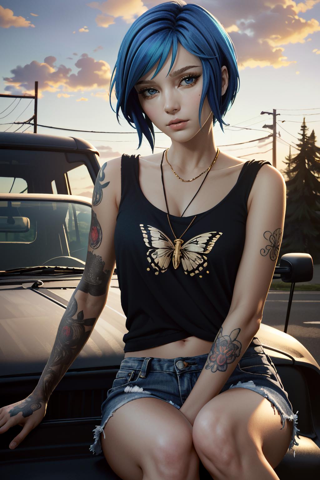 Chloe Price from Life is Strange - SeaArt AI Model