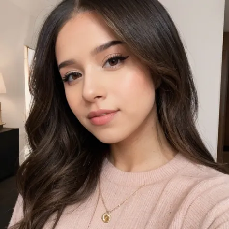 <lora:pokimanelol_128_64_512_v1:1> picture of pokimanelol, wearing a sweater, face closeup, professional, photography, excellent...