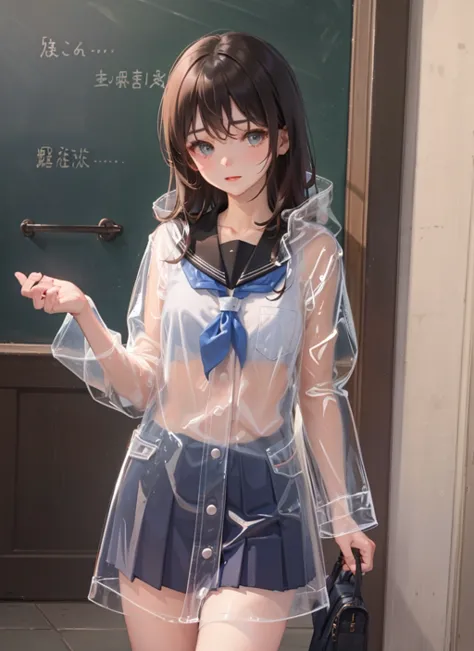 clothes Transparent raincoat