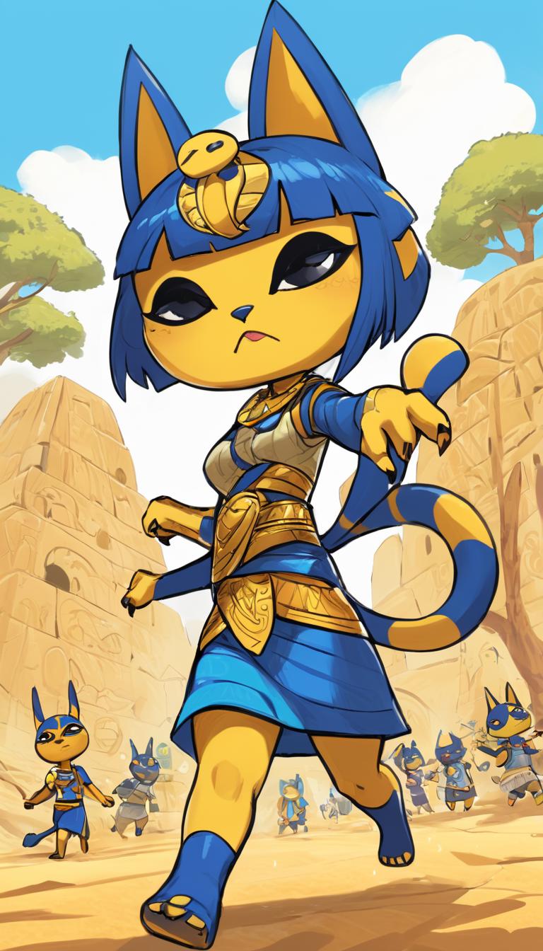 Ankha [Animal Crossing] LoRA XL - SeaArt AI Model