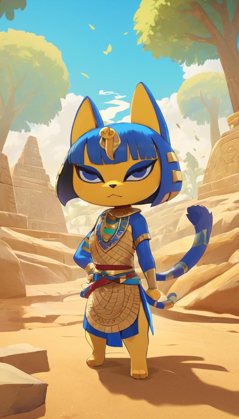 Ankha [Animal Crossing] LoRA XL - SeaArt AI Model