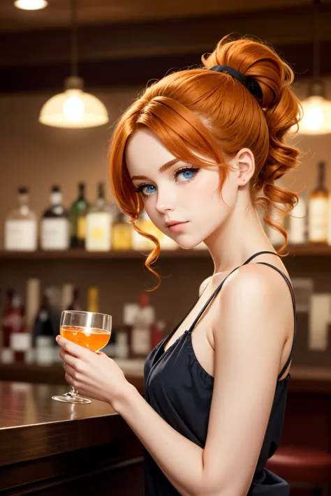<lora:SadieSinkDogu:0.8>,sdsx woman,at a bar drinking wiskey,((orange hair)),blue eyes,ponytail
<lora:GoodHands-beta2:1>,realist...