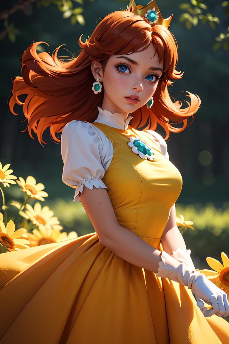 Princess Daisy (デイジー姫) - Super Mario Bros - COMMISSION - SeaArt AI Model