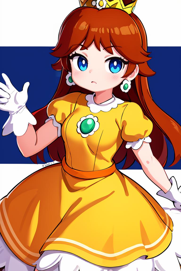 Princess Daisy (デイジー姫) - Super Mario Bros - COMMISSION - Modèle SeaArt AI