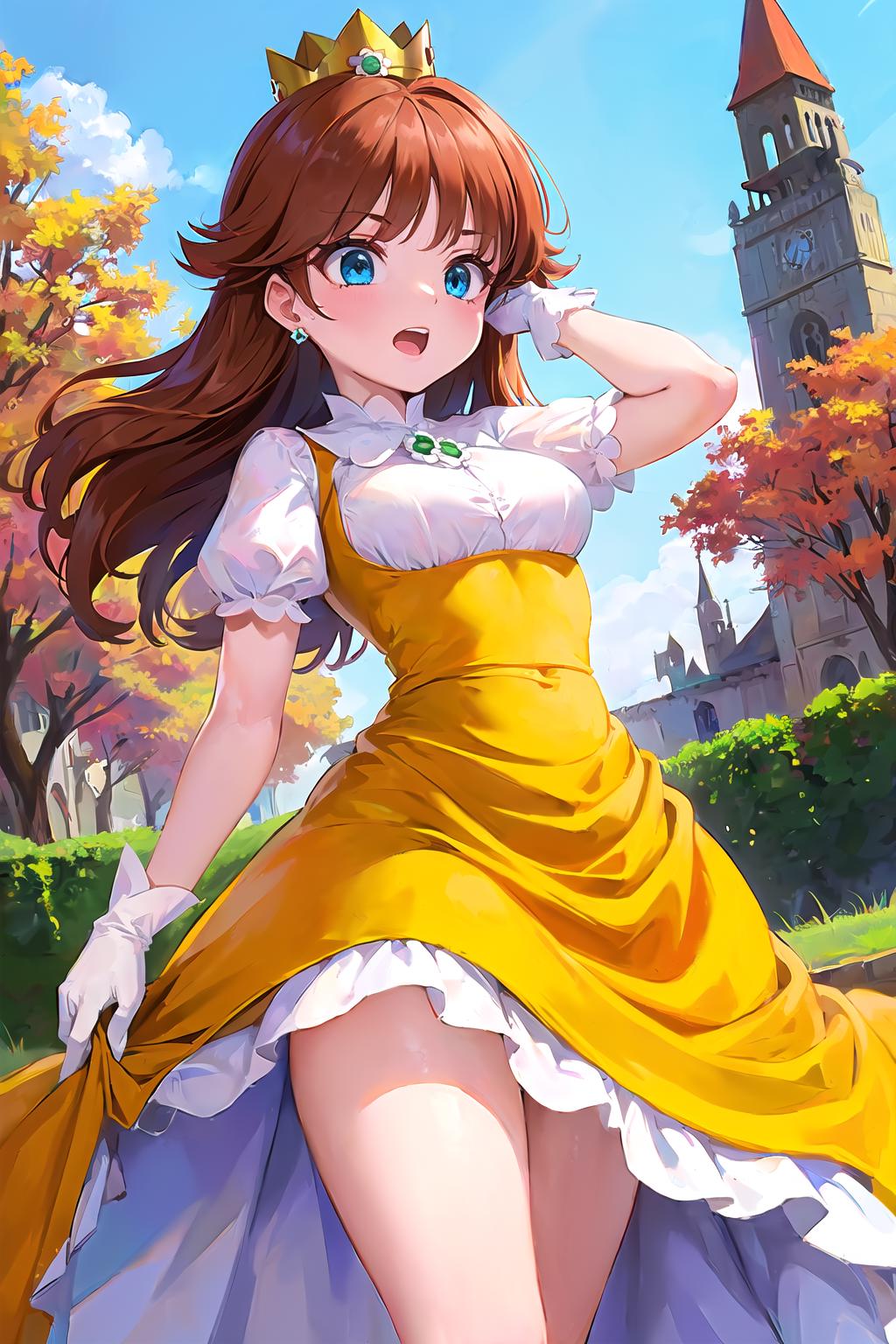 Princess Daisy (デイジー姫) - Super Mario Bros - COMMISSION - SeaArt AI Model