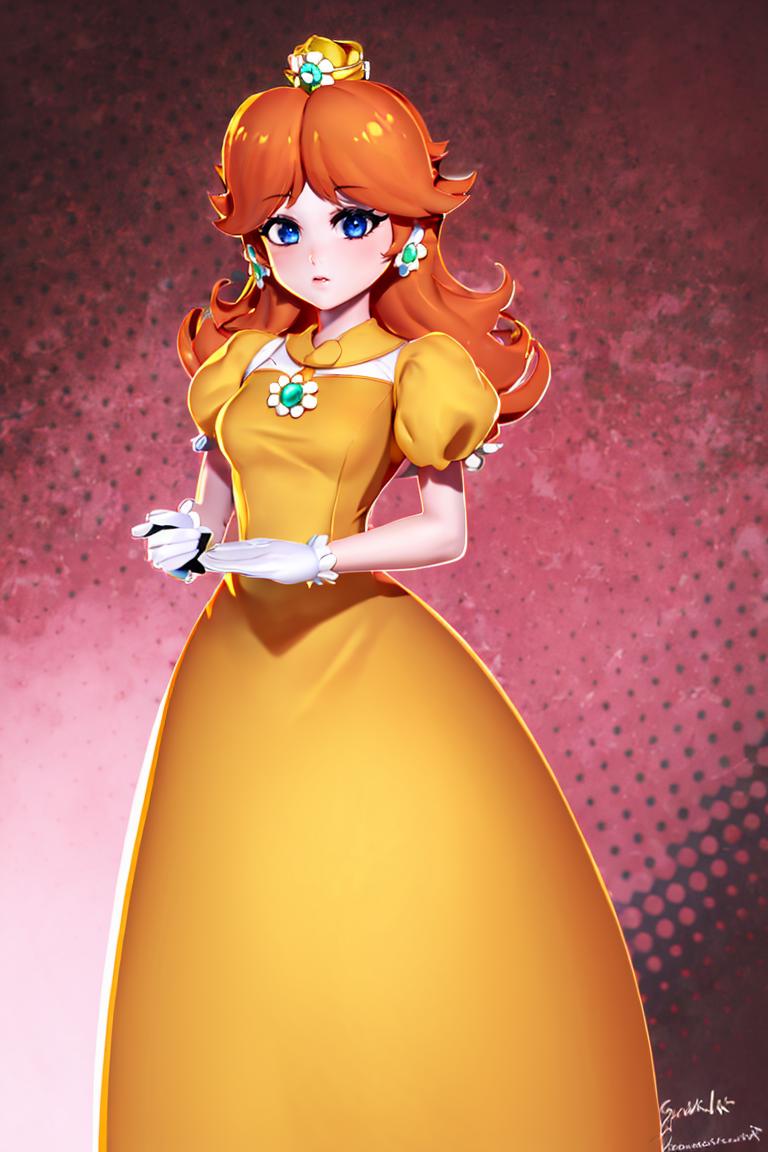 Princess Daisy (デイジー姫) - Super Mario Bros - COMMISSION - SeaArt AI Model