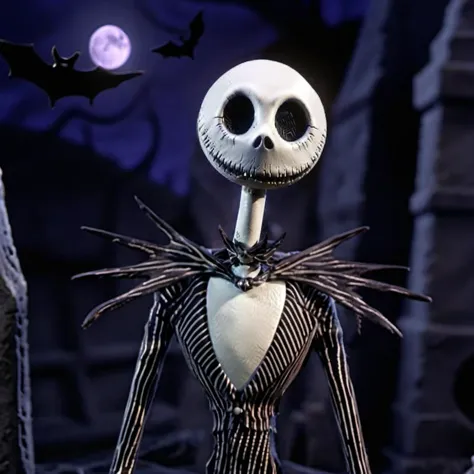 Jack Skellington - The Nightmare Before Christmas - SDXL