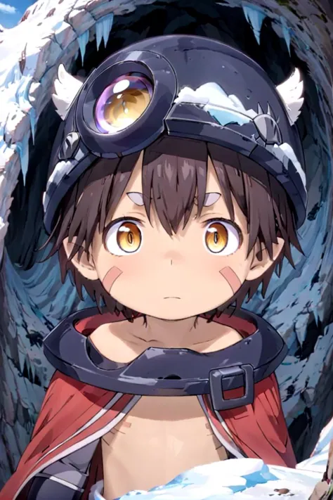 <lora:regsdxl-000027:0.7>
(a 10-year-old boy), reg, more details in eyes, cute, looking at viewer,  adorabel boy, cute face, details sky, handsome, young, juvenile,
multiple details, eyeshadow, sfw, medium shot, cave, snow, ice, helmet, cape
<lora:XDetail_light:1>