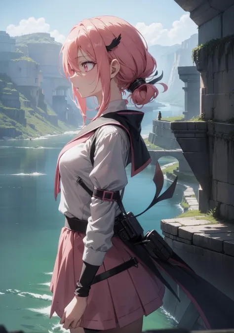 1girl, mature, (anime girl:1.4), exploring , walking,  dungeon, lake,  pink eyes,(no pupils:1.3),(empty eyes:1.3), cave ,(solo:1.4),(medium breasts:1.1)
//
, , Birds Eye Shot, Overhead Shot, Profile Camera Staging, From Side, Looking Right, , , Birds Eye Shot, Overhead Shot, Profile Camera Staging, From Side, Looking Right,