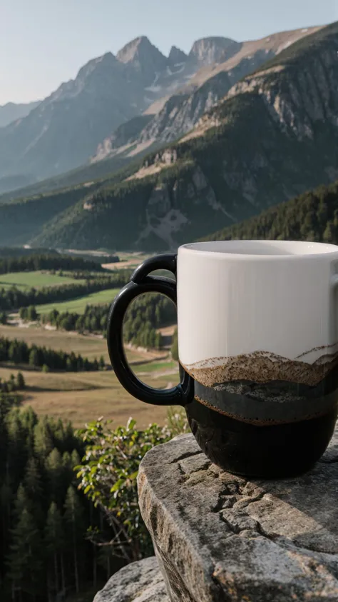 Climbing coffee mug on a mountain
 <lora:aidma-Image Upgrader-SD1.5-V0.1:0.7> detailmaximizer, photo, realistic