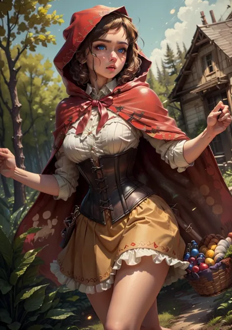 Little red riding hood (Grimm) Character/Clothes by YeiyeiArt