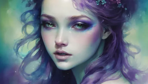 embedding:coldcolors sexy fantasy art BY ANNA DITTMANN