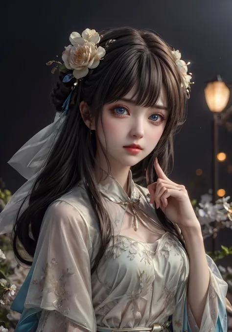 1girl,((solo)),((ultra-detailed)),in the field,overexposure,extremely detailed cg 8k wallpaper,extremely delicate and beautiful,...