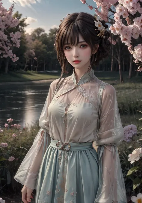 1girl,((solo)),((ultra-detailed)),in the field,overexposure,extremely detailed cg 8k wallpaper,extremely delicate and beautiful,...