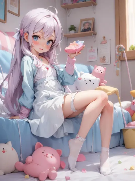 pastel,masterpiece,best quality,cute girl,