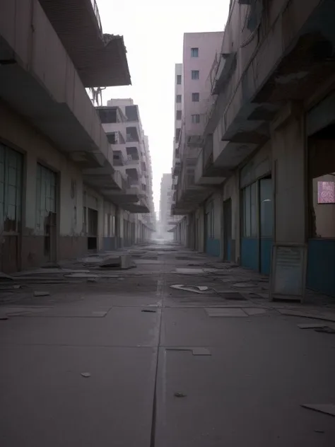 A city abandoned for years