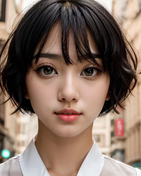 <lora:Sexy-Indonesian:1>, black hair, black eyes,  1girl,  just face, <lora:epi_noiseoffset2:1> <lora:LORA-XenoDetailer-v2:1>