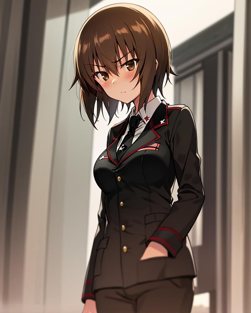 Girls und Panzer Nishizumi Maho - SeaArt AI Model