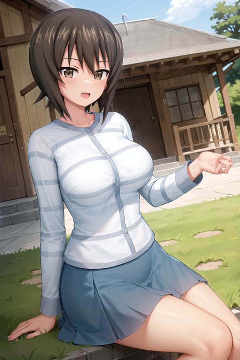 Girls und Panzer Nishizumi Maho - SeaArt AI Model