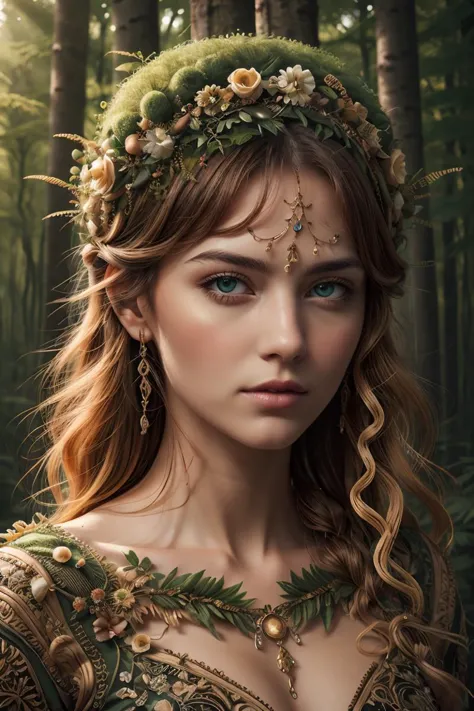 noodlez, photography of a woman with a perfect face in a mythical forest, fantasy style, realism, sharp focus <lora:ral-noodlez:...