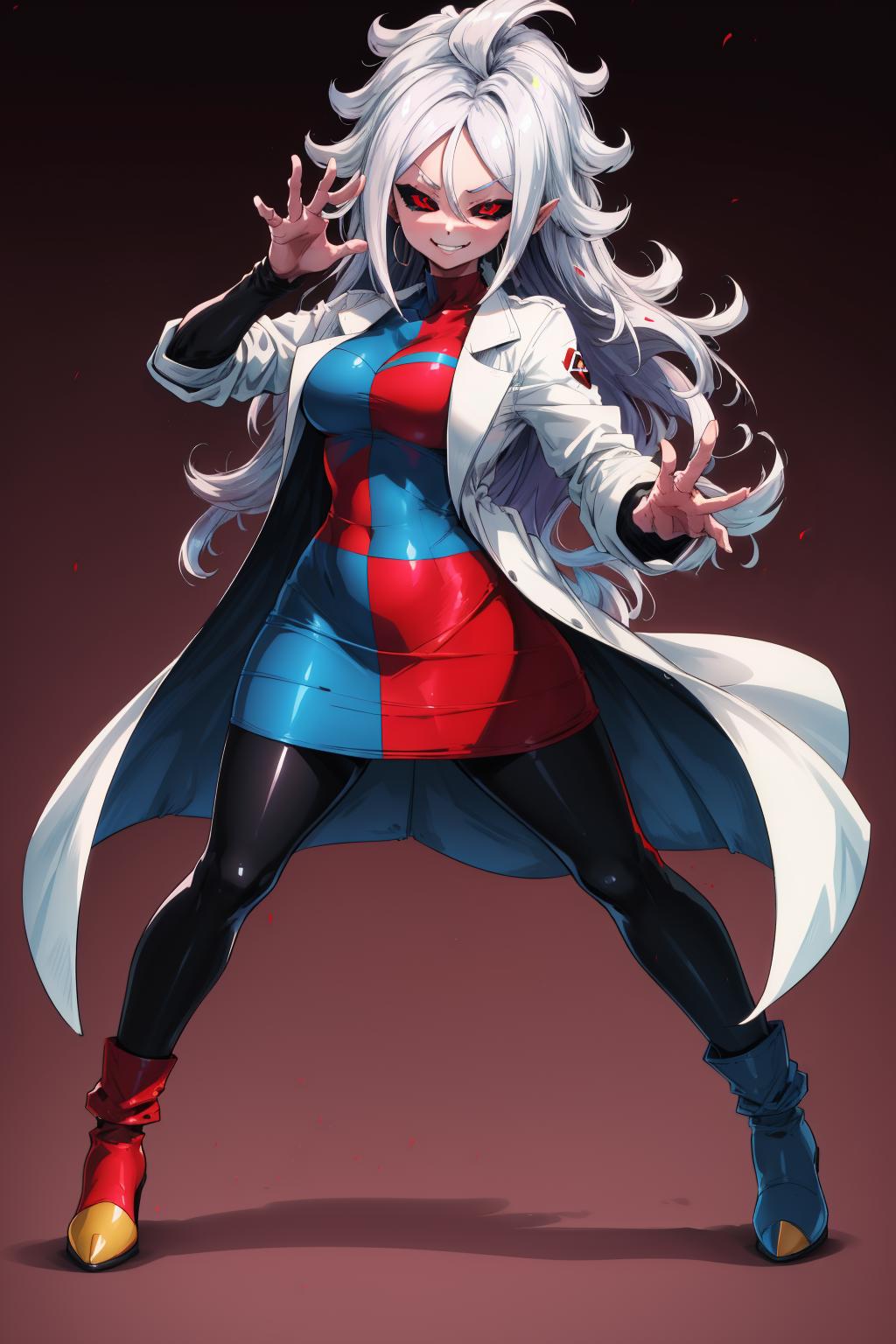 Android 21 (Dragon Ball FighterZ) LoRA - SeaArt AI Model