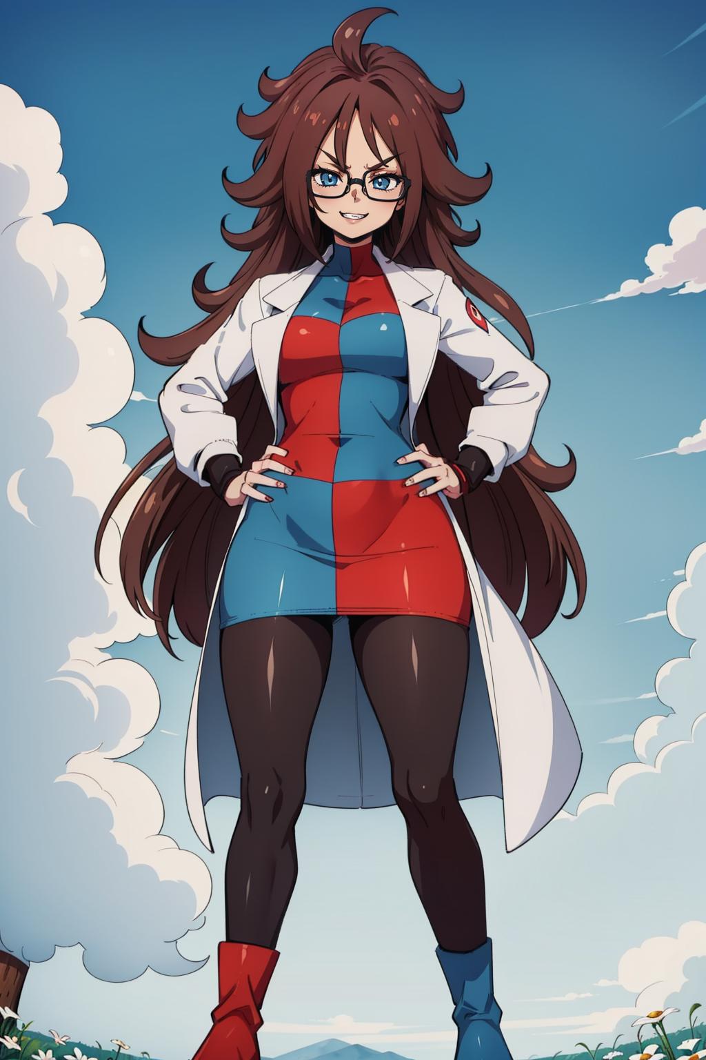 Android 21 (Dragon Ball FighterZ) LoRA - SeaArt AI Model