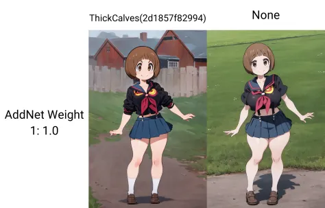 Thick Calves - Concept LORA